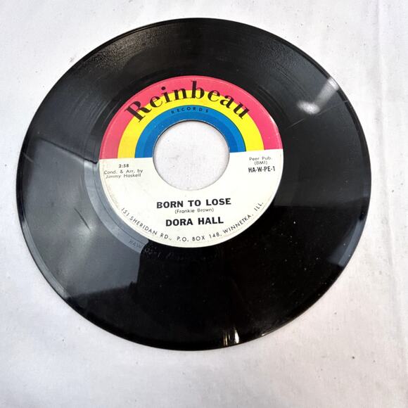 3 vinyl 45 RPM Records 2- Dora Hall Dave Prince Greatest Man who ever lived plus - Picture 4 of 7